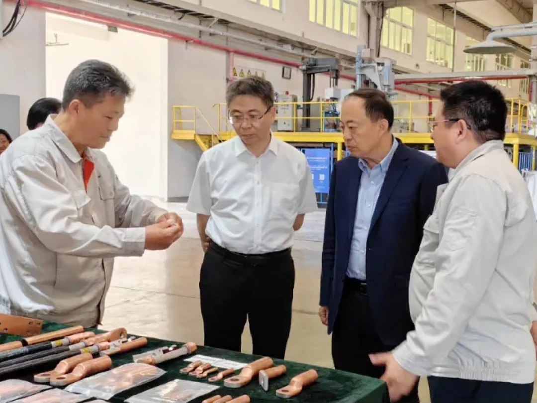 煙臺市政府副市長韓耀東一行赴孚信達(dá)調(diào)研